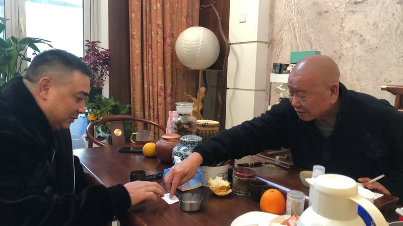 美美酱酒董事长拜访著名文化学者田炳信先生 丨共话“和美”文